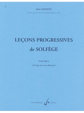 30 Leçons progressives de solfège. Volume 1 